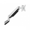 StarTech.com Desk Mount Monitor Arm - Full Motion Articulating - Monitors 12" to 34" Adjustable VESA Single Monitor Arm - Desk & Grommet Clamp -Silver (ARMPIVOTHD) - Mounting kit - for LCD display (adjustable arm) - heavy duty aluminium - silver - screen size: 12"-34" - desk-mountable - for P / N: ACCSMNT, MONPROTECT