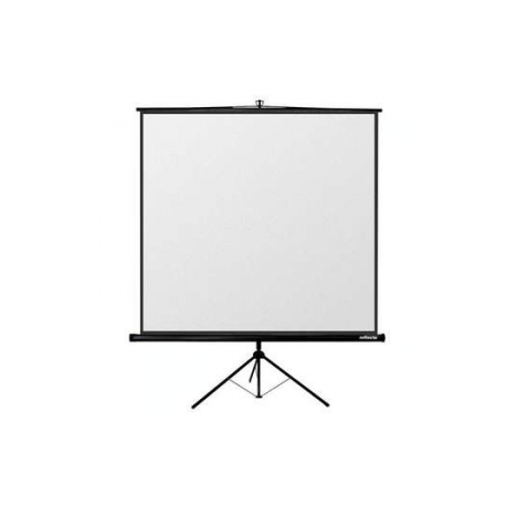 Reflecta CrystalLine Tripod - Projection screen with tripod - 100" (254 cm) - 1:1 - Matt White - 0