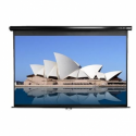 Elite Screens Manual Series M128UWX - Projection screen - ceiling mountable, wall mountable - 128" (325 cm) - 16:10 - Matte White