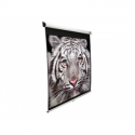 Elite Screens Manual Series M128NWX - Projection screen - ceiling mountable, wall mountable - 128" (325 cm) - 16:10 - Matte White - white