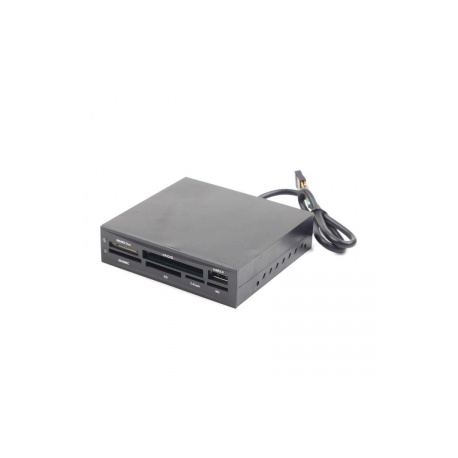 Gembird USB 2.0 internal CF/MD/SM/MS/SDXC/MMC/XD card reader/writer black