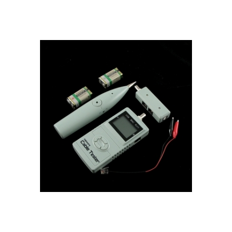 Netrack LCD network cable teste and location RJ45/RJ11/BNC, map test