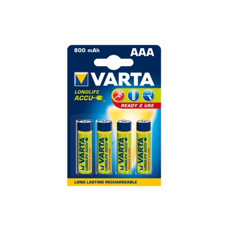 Varta Akumulator LONGL.ACCU 56703 4 800mAh,AAA,R2U HR03/AAA - 0