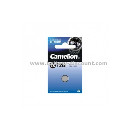 Camelion Lithium Button celles 3V (CR1225), 1-pack - 0