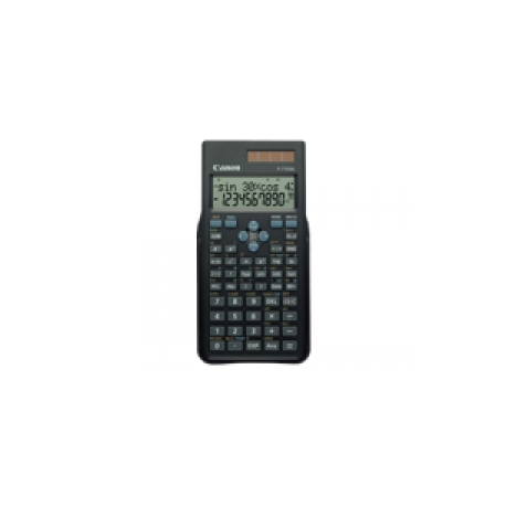 Canon F-715SG - Scientific calculator - 10 digits + 2 exponents - solar panel, battery - black - 0