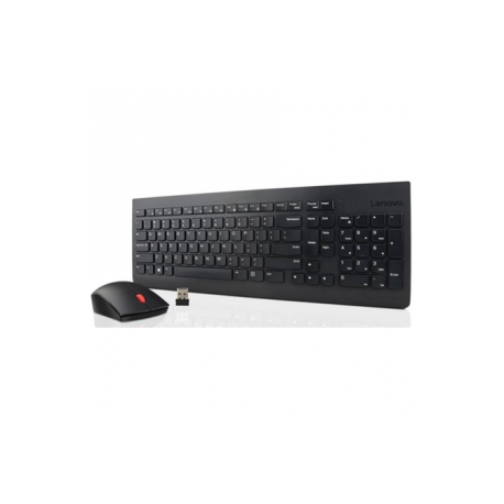 Lenovo Essential Wireless Combo - Keyboard and mouse set - wireless - 2.4 GHz - Russian - for ThinkCentre M75q Gen 2; M75s Gen 2; M75t Gen 2; M90q Gen 2; ThinkStation P340 - 0
