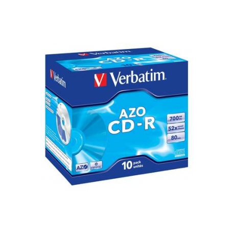VERBATIM CD-R/DLP/->52X/10-PACK-JEWEL, C