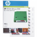 HPE Ultrium 4 RW Bar Code Label Pack - Bar code labels - for HPE MSL2024, MSL4048; 1 / 8 G2 Tape Autoloader; LTO-4 Ultrium; StoreEver Ultrium 1840