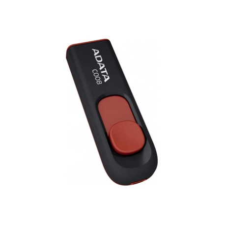 A-DATA Classic C008 32GB Black+Red USB Flash Drive, Retail
