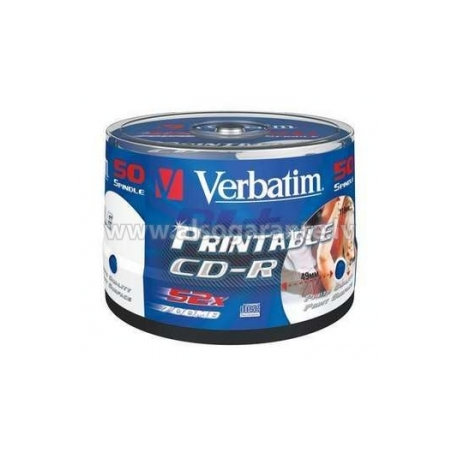 CDR 80Min 700MB wide 50PK