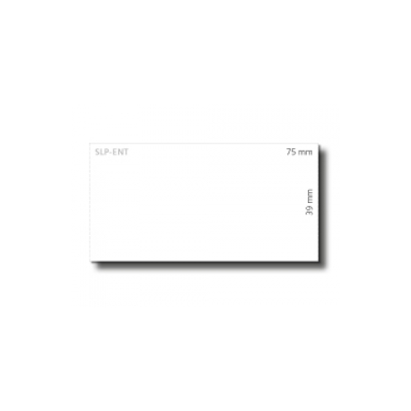 Seiko Instruments SLP-ENT - Non-adhesive - white - 39 x 75 mm 600 card(s) (2 roll(s) x 300) name badge cards - for Smart Label Printer 440, 440 Office Administration Pack, 450, 620, 650, 650SE - 0