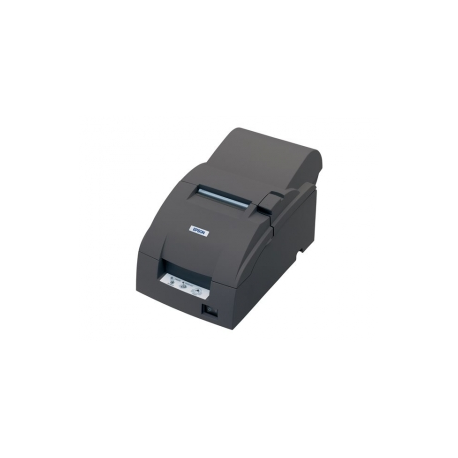 Epson TM U220A - Receipt printer - colour - dot-matrix - Roll (7.6cm) - 9 pin up to 6 lines / sec (colour) - capacity: 1 roll - parallel - cutter - dark grey - 1