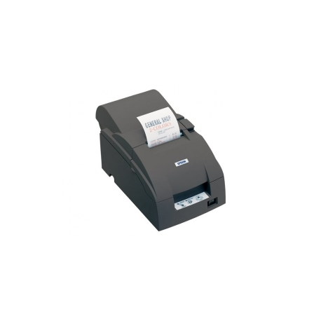 Epson TM U220A - Receipt printer - colour - dot-matrix - Roll (7.6cm) - 9 pin up to 6 lines / sec (colour) - capacity: 1 roll - parallel - cutter - dark grey - 3