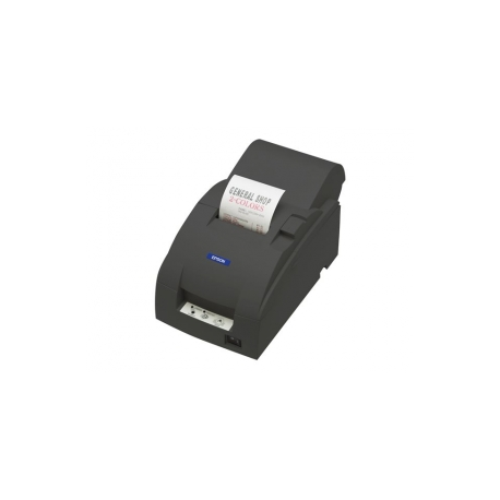 Epson TM U220A - Receipt printer - colour - dot-matrix - Roll (7.6cm) - 9 pin up to 6 lines / sec (colour) - capacity: 1 roll - parallel - cutter - dark grey - 4