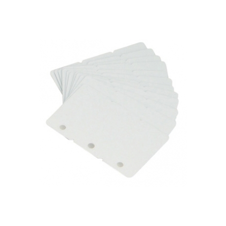 Zebra Premier - Polyvinyl chloride (PVC) - 40 mil - white - CR-80 Card (85.6 x 54 mm) 350 card(s) cards - 2
