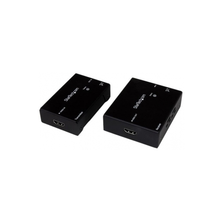 StarTech.com HDMI over CAT5e  /  CAT6 Ethernet Extender with HDBaseT - 4K@115ft, 1080p@230ft - HDMI Video Transmitter and Receiver Kit w /  POC (ST121HDBTE) - Video / audio extender - over CAT 5e / 6 - up to 70 m - for P / N: ST121HDBTRP, ST124HD4K, SVA12M2NEUA, SVA12M5NA - 4