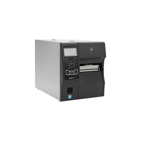 Zebra ZT410 - Label printer - direct thermal  /  thermal transfer - Roll (11.4 cm) - 203 dpi - up to 356 mm / sec - USB 2.0, LAN, serial, USB host, Bluetooth 2.1 - tear bar - 8