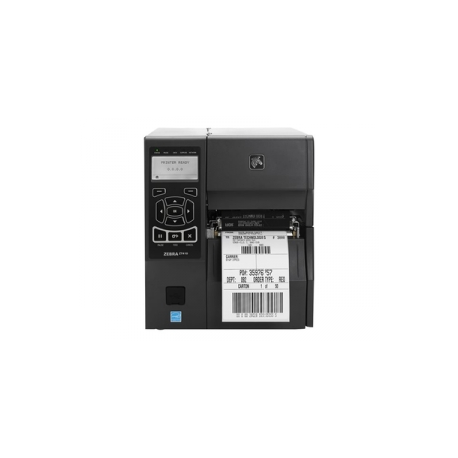 Zebra ZT410 - Label printer - direct thermal  /  thermal transfer - Roll (11.4 cm) - 203 dpi - up to 356 mm / sec - USB 2.0, LAN, serial, USB host, Bluetooth 2.1 - tear bar - 10