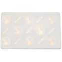 Zebra Premier Plus - 30 mil - white - 500 card(s) embedded hologram (Key Design) PVC card - for Zebra P330m, P630i, P640i