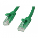 StarTech.com 7m CAT6 Ethernet Cable, 10 Gigabit Snagless RJ45 650MHz 100W PoE Patch Cord, CAT 6 10GbE UTP Network Cable w / Strain Relief, Green, Fluke Tested / Wiring is UL Certified / TIA - Category 6 - 24AWG (N6PATC7MGN) - Patch cable - RJ-45 (M) to RJ-45 (M) - 7 m - UTP - CAT 6 - snagless - green