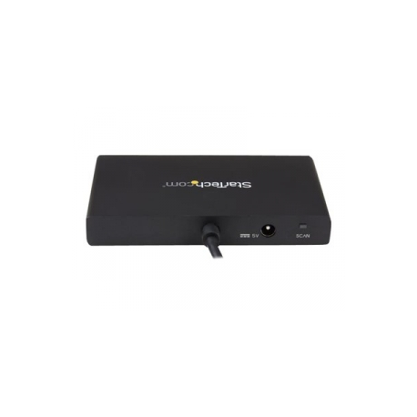 StarTech.com 3 Port Mini DisplayPort MST Hub - 4K 30Hz - Mini DP to HDMI Video Splitter for Multiple Monitors - mDP to HDMI (MSTMDP123HD) - Video / audio splitter - 3 x HDMI - desktop - AC 100 / 240 V - 1