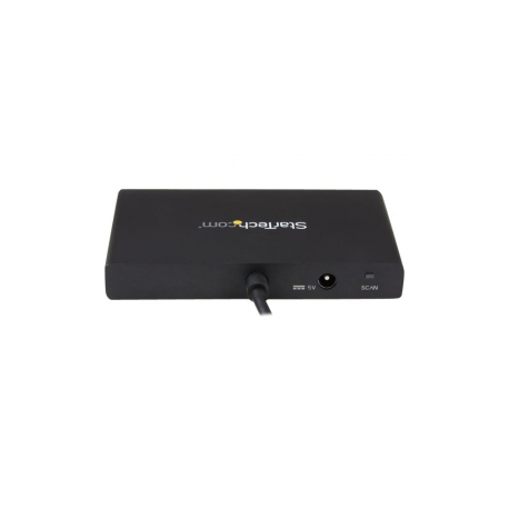 StarTech.com 3 Port Mini DisplayPort MST Hub - 4K 30Hz - Mini DP to HDMI Video Splitter for Multiple Monitors - mDP to HDMI (MSTMDP123HD) - Video / audio splitter - 3 x HDMI - desktop - AC 100 / 240 V - 3
