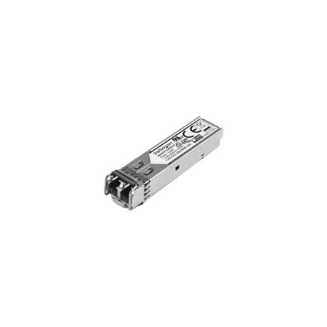 StarTech.com Cisco Meraki MA-SFP-1GB-SX Compatible SFP Module, 1000BASE-SX, 1GbE MMF Optic Transceiver, LC Connector, 550m, 850nm, DDM, Cisco Meraki MS225, MX400, Mini GBIC Transceiver - Lifetime Warranty (MASFP1GBSXST) - SFP (mini-GBIC) transceiver module (equivalent to: Cisco Meraki MA-SFP-1GB-SX) - GigE - 1000Base-SX - LC multi-mode - up to 550 m - 850 nm - 2