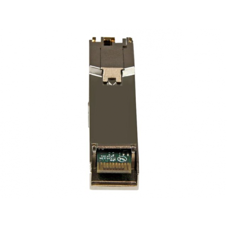 StarTech.com Juniper EX-SFP-1GE-T Compatible SFP Module, 1000BASE-T, SFP to RJ45 Cat6 / Cat5e, 1GE Gigabit Ethernet SFP, RJ-45 (Copper) 100m, 1Gbps / 1000Mbps Mini GBIC Transceiver SFP Module - Lifetime Warranty (EXSFP1GETST) - SFP (mini-GBIC) transceiver module (equivalent to: Juniper EX-SFP-1GE-T) - GigE - 1000Base-T - RJ-45 - up to 100 m - 2