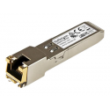 StarTech.com Cisco Meraki MA-SFP-1GB-TX Compatible SFP Module, 1000BASE-T, SFP to RJ45 Cat6 / Cat5e, 10 / 100 / 1000 Mbps, RJ-45 (Copper) 100m, Cisco Meraki MS225, MX400, MS250, 1GbE Mini GBIC - Lifetime Warranty (MASFP1GBTXST) - SFP (mini-GBIC) transceiver module (equivalent to: Cisco Meraki MA-SFP-1GB-TX) - GigE - 1000Base-T - RJ-45 - up to 100 m