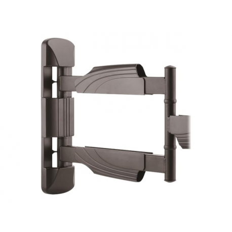 StarTech.com Full Motion TV Wall Mount, 32-55 inch (77lb / 35kg) VESA Displays, Low Profile Universal Flat Screen TV Wall Mount, Heavy Duty Adjustable Tilt / Swivel Articulating Arm Bracket - Cable Management (FPWARTB1M) - Mounting kit (articulating arm, wall mount, wrench) - for TV - plastic, steel - black - screen size: 32"-55" - wall-mountable - for P / N: HDMIPLATE - 1