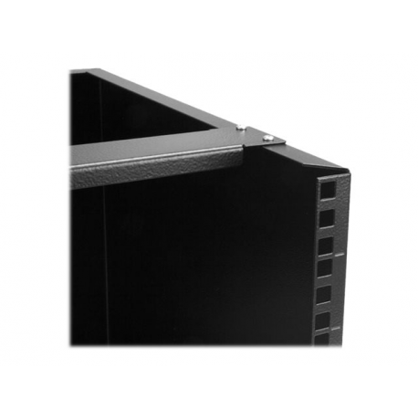 StarTech.com Wall Mount Patch Panel Rack - 15U Wall Mount Rack - 2 Post Open Frame Rack - Wall Mount Network Patch Panel (WALLMNT12) - Wall mount bracket - black - 12U - 3