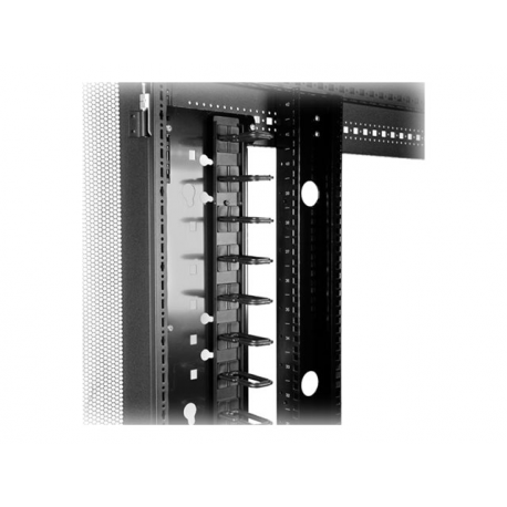 Startech D-RING HOOK CABLE PANEL - 3FT. (Vertikaler Kabelordner mit D Hacken - 0U - 91cm)