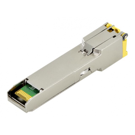 DIGITUS Professional DN-81005 - SFP (mini-GBIC) transceiver module - GigE - 10Base-T, 100Base-TX, 1000Base-T - RJ-45 - up to 100 m - 1