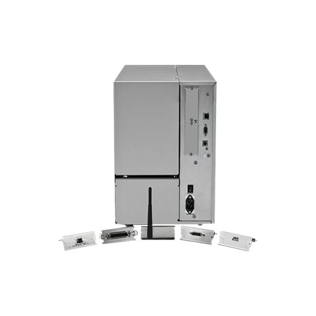 Zebra ZT510 - Label printer - direct thermal  /  thermal transfer - Roll (11.4 cm) - 203 dpi - up to 305 mm / sec - parallel, USB, serial, Gigabit LAN, NFC, Bluetooth 4.0, Wi-Fi(ac) - tear bar - 4