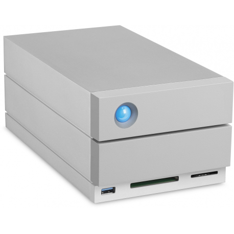 LACIE 2big 20TB Thunderbolt 3 USB3.1 7.2rpm 8,9cm 3,5inch with Thunderbolt cable 2-Bay RAID 2 hot swappable drives RAID 0/1/JBOD