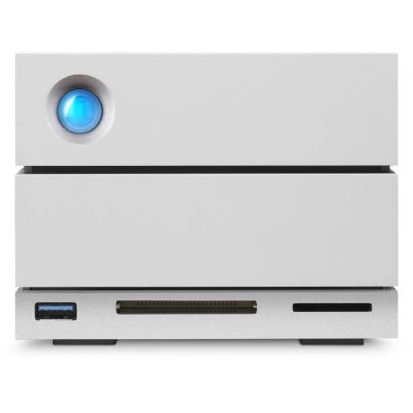 LACIE 2big 20TB Thunderbolt 3 USB3.1 7.2rpm 8,9cm 3,5inch with Thunderbolt cable 2-Bay RAID 2 hot swappable drives RAID 0/1/JBOD