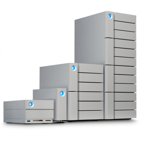 LACIE 2big 20TB Thunderbolt 3 USB3.1 7.2rpm 8,9cm 3,5inch with Thunderbolt cable 2-Bay RAID 2 hot swappable drives RAID 0/1/JBOD