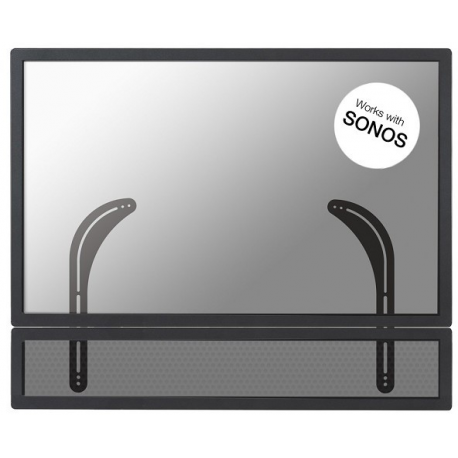 Neomounts by Newstar Select NM-USP100 - Mounting kit (2 mounting brackets) - for sound bar - black - for Sonos PLAYBAR - 10