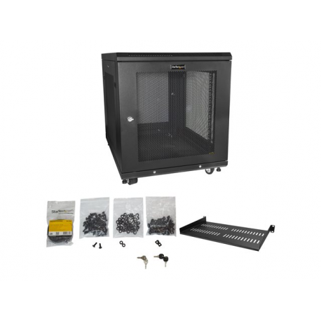 Startech SERVER RACK CABINET 12HE (StarTech.com Server Rack Schrank - 78cm tiefes Gehäuse - 12 HE - Netzwerk Server Schrank - Da