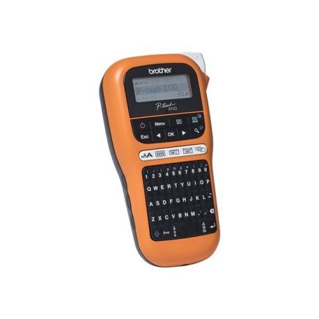 Brother P-Touch PT-E110VP - labelmaker - B/W - thermal transfer - 1
