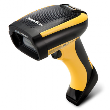 PD9130-K2, 1D, multi-IF, kit (RS232, coiled), black, yellow