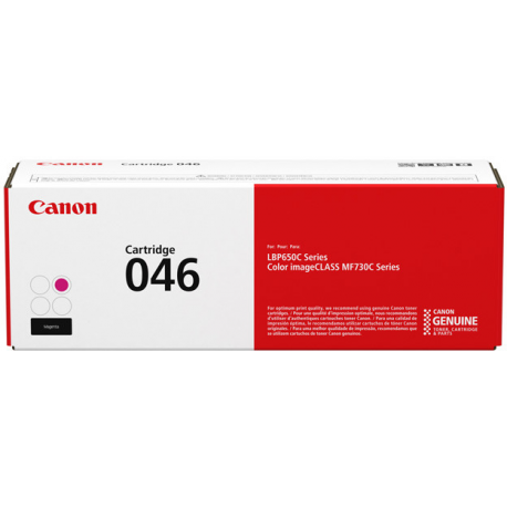 Canon 046 - Magenta - original - toner cartridge - for imageCLASS LBP654, MF731, MF735; i-SENSYS LBP653, LBP654, MF732, MF734, MF735 - 0