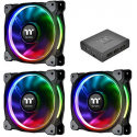 Thermaltake Riing PLUS 14 LED RGB Radiator Fan TT - Premium Edition - case fan - 140 mm (pack of 3)