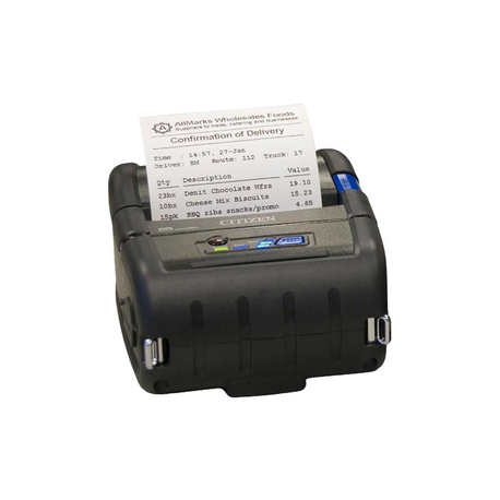 Citizen CMP-30II, 8 dots/mm (203 dpi), CPCL, USB, RS232, Wi-Fi