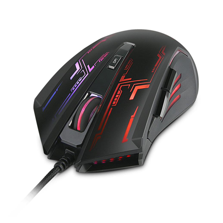 Lenovo Legion M200 RGB Gaming Mouse - Mouse - right and left-handed - optical - 5 buttons - wired - USB - black - for IdeaCentre AIO 3 24; 3 27; 330-20; 5 24; 5 27; IdeaCentre G5 14AMR05; IdeaPad Gaming 3 15 - 1