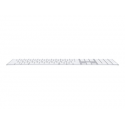 Apple Magic Keyboard with Numeric Keypad - Keyboard - Bluetooth - Swedish - silver - for 10.2-inch iPad; 10.5-inch iPad Air; 10.9-inch iPad Air; iPad mini 5; iPhone 11, 12, 13, SE