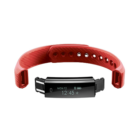 Acme Activity tracker ACT101R OLED, Red, Touchscreen, Bluetooth, Built-in pedometer, Heart rate monitor,
