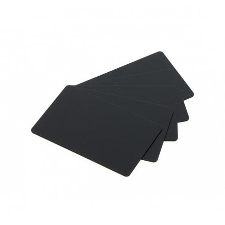 Evolis plastic cards, black, long, 500 pcs. - 0