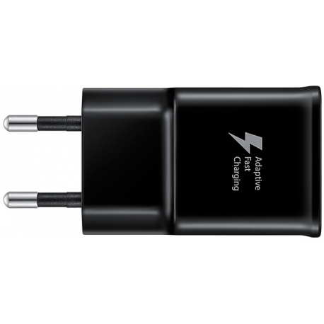 Samsung Travel Adapter EP-TA20 - Power adapter - 2 A (USB) - on cable: USB-C - black - 1
