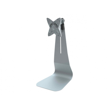 Neomounts by Newstar FPMA-D800 - Stand - for LCD display (full-motion) - silver - screen size: 10"-27" - desktop stand, desk-mountable - 3